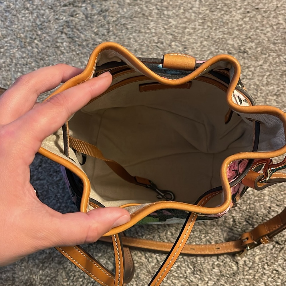 BRAND NEW, Dooney & Burke Drawstring Purse - Picture 6 of 6